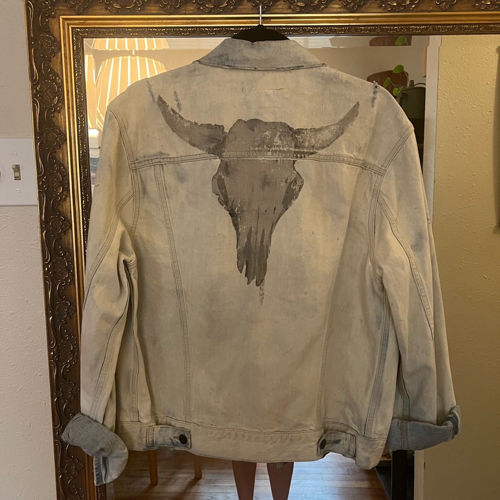 Ralph Lauren Denim & Supply Distressed Denim Jacket